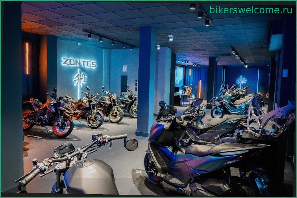 Zontes открывает новый дилерский центр в самом центре Мадрида