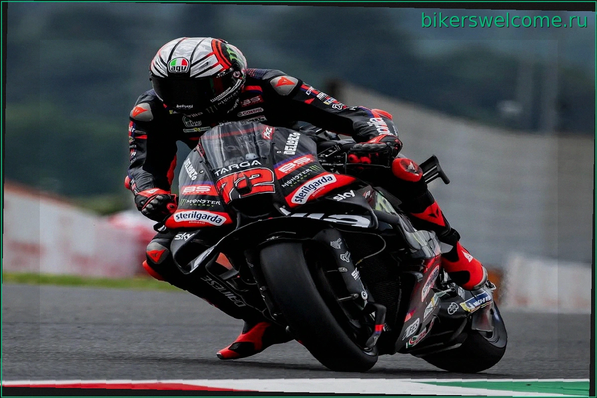 MotoGP: Поул-позиция Марко Беццекки и впечатляющее доминирование Aprilia на первом ряду в Муджелло