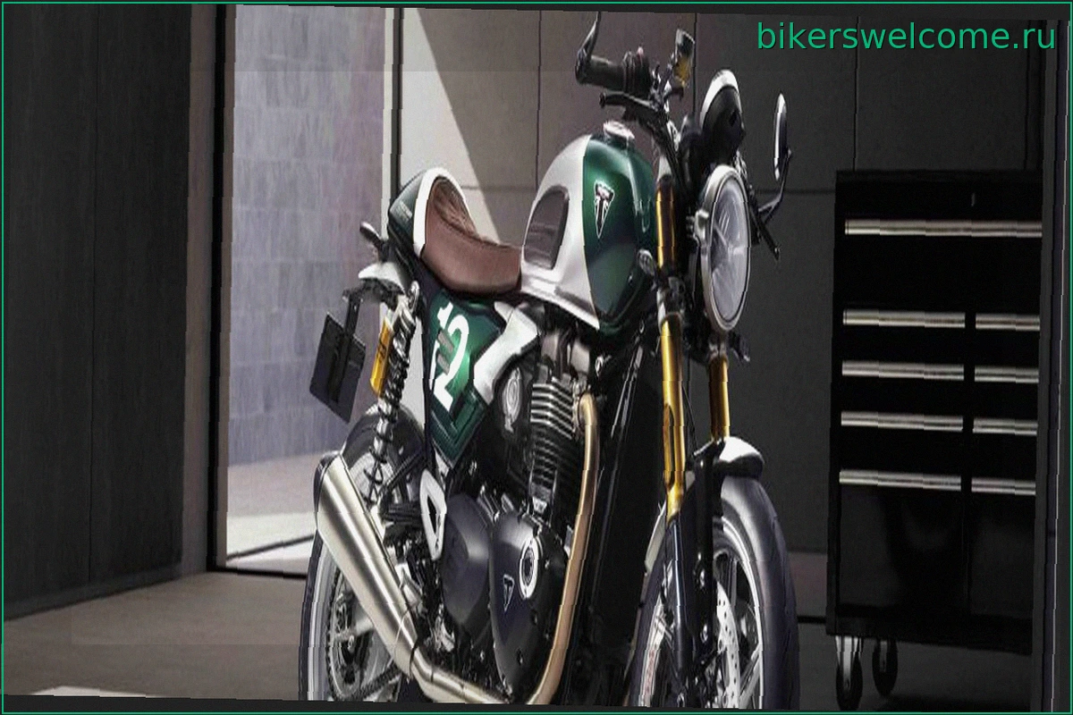 Triumph Speed Twin 1200 Cafe Racer Edition: Лимитированная серия, вдохновленная классикой