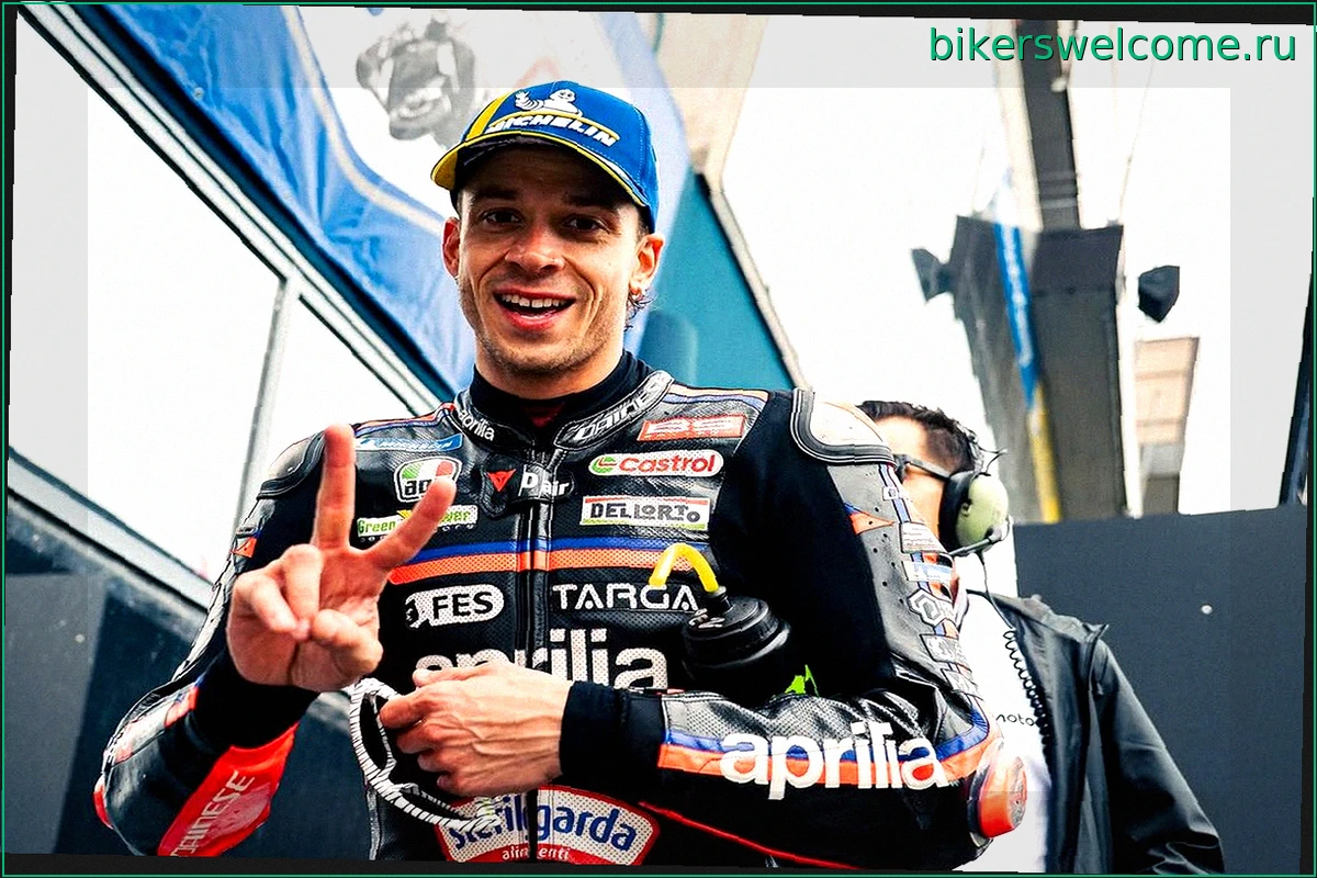 MotoGP: Марко Беццекки доволен и хвалит работу Aprilia в Ноале